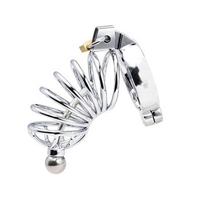 HuiSiFang® Sex und Erotik Penis Male Verteidigen Keuschheitsguertel Sperre Cage (Ring
