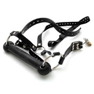 BDSM Erotik Harness mit Beißstange