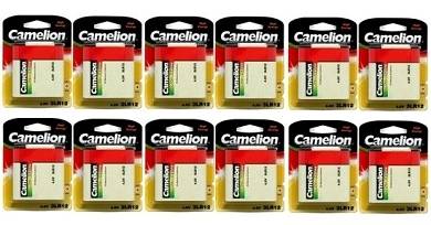 12x CAMELION Plus Alkaline 4,5V 3LR12 Block HIGH ENERGY BATTERIE FLACHBATTERIE