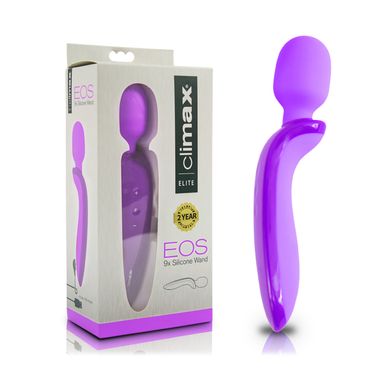 21,6 x 3,8 cm Climax Elite EOS Rechargeable Silicone Wand purple