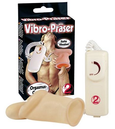 Vibrations Latex Kondom/Prser