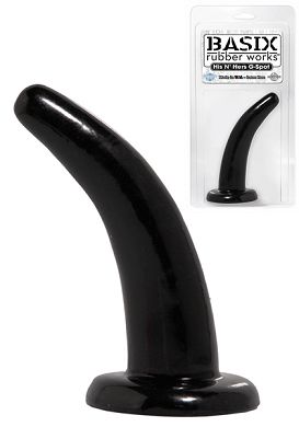 12 x 2 - 3,5 cm Plug BASIX His-n-Hers G-Spot black