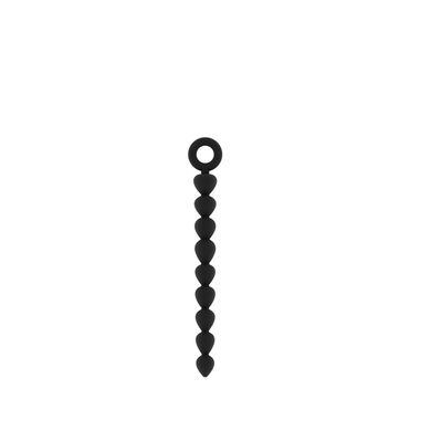 Analkette schwarzer Spie 24,5 x 2,2 cm