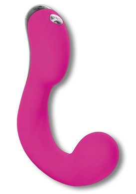 19 x 5 cm G-Punkt-Vibrator KEY SKYE pink - Akku Power