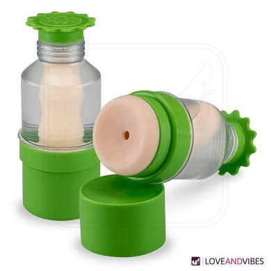 Silikon-Masturbator Hot Cold