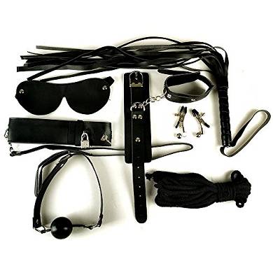 Bondage Fessel Erotik Set 7 tlg. Fetisch - Domina - BDSM- sehr sexy