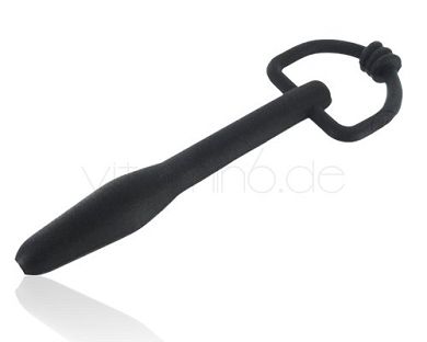 Master Series flexibler Silikon-Penisplug 9mm