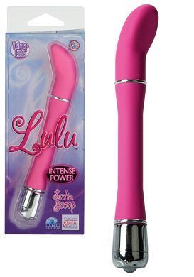 13 x 2 cm Vibrator LULU Satin Scoop pink