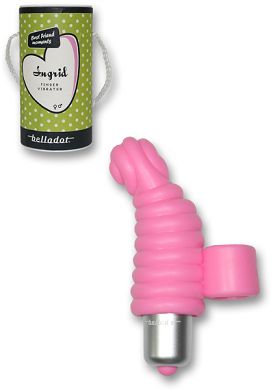 10 x 2,5 cm Belladot Ingrid Finger Vibrator pink