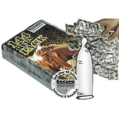 Secura Kondom transparent Sparpacks