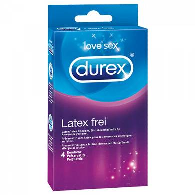Durex - Latex frei 4er - in Transparent