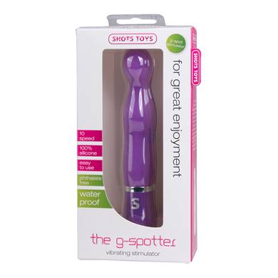 The G-Spotter G-Punkt Vibrator in Violett
