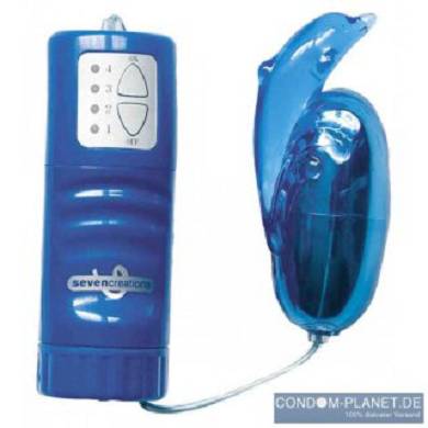 Vibro-Ei Bullet Plus Dolphin blue