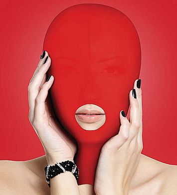 OUCH Submission Mask - Mund offen - red