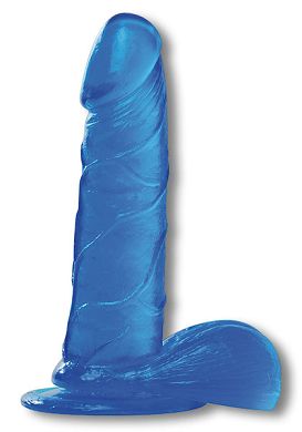 16,5 x 4 cm Dildo Ellyas blue