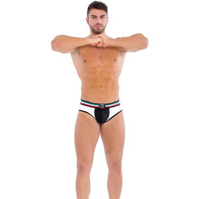 Eros Veneziani H24 Herren Brief Jocks H061 weiss/schwarz