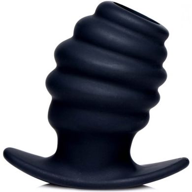 6,8 x 4,4 cm MASTER SERIES - Hive Ass Tunnel Plug small black