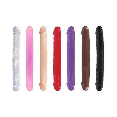 BASIX 12 inch Double Dong - Flesh