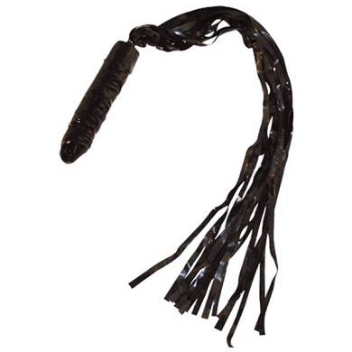 Latex Penispeitsche schwarz