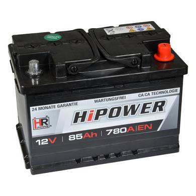 Autobatterie 12V 85Ah 780A/EN Starterbatterie ersetzt 70 71 72 74 77 80 Ah *NEU*