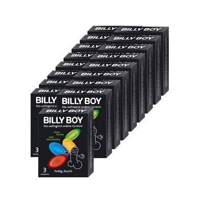 vers Farben Billy Boy Bunte Vielfalt Kondome 17 x 3er 51 