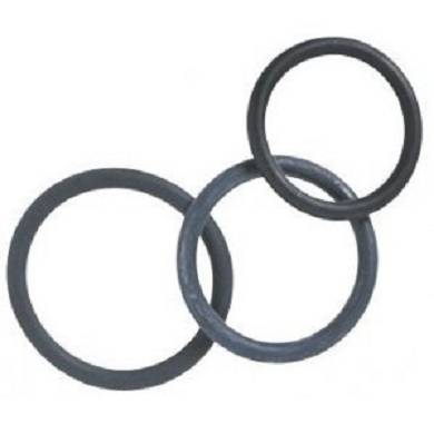 COCK & BALL RINGS Rubber black 3er Set