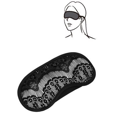 Steamy Shades - Eyelash Lace Eyemask