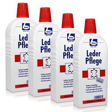4x Dr. Becher Leder Pflege 500 ml