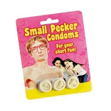Mini-Kondome SMALL CONDOMS im 3er Set - Size XXS