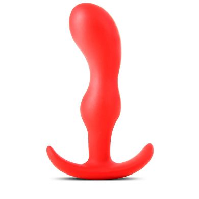 Silikon Prostatastimulator - rot - large