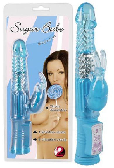 Sugar Babe Vibrator - wasserfest - Blau