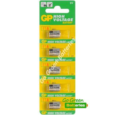 5 x GP 11A 6V Batterie MN11 GP11A A11 E11A L1016