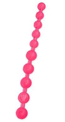 Jumbo JELLY THAI BEADS - pink