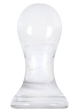 NS Novelties CRYSTAL POPS - Analplug - large clear - Plugs können erwärmt oder g