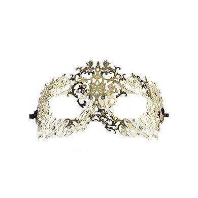 Forrest Queen Masquerade Mask - Gold