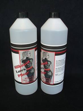 Latexpflege Silikonl Anziehhilfe  2 X 1 liter Flasche OP