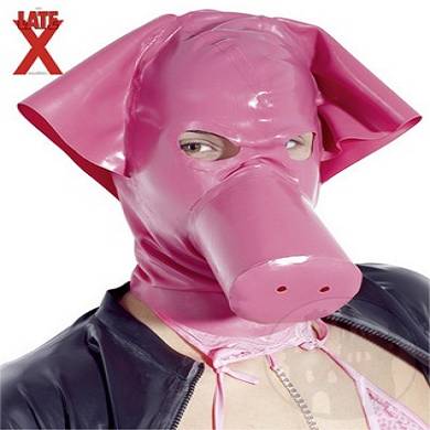 Latex-Maske Schwein