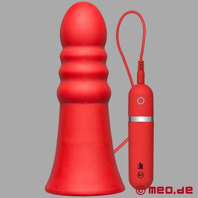 Experten Buttplug mit Vibration - 20,5 cm