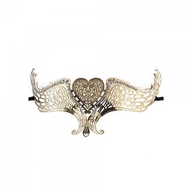 Maske "Schwan" - in Gold