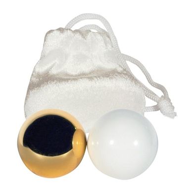 LE CHIC SENSUOUS BALLS GOLD/WHITE