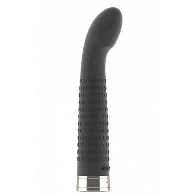 16,9 x 3,1 cm Vibrator Retro Jet black - Akku Power
