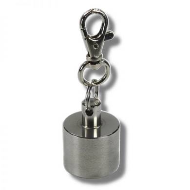 Gewicht aus Edelstahl mit Karabiner 150 g