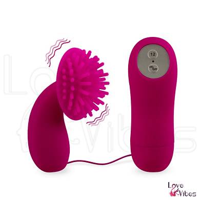 Ferngesteuerter Klitorisstimulator mit Lustnoppen