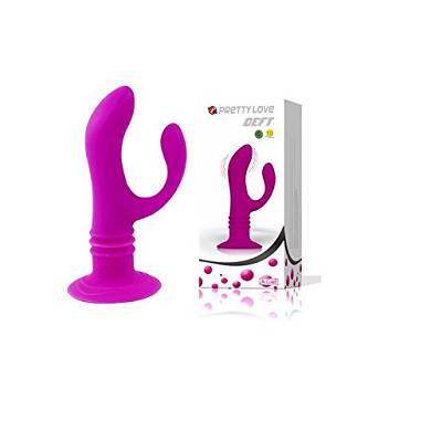 Pretty Love Vibrator TWIST Ø 3.0 cm und Ø 2.1 cm L=13.5 cm. 10 Vibrationspro