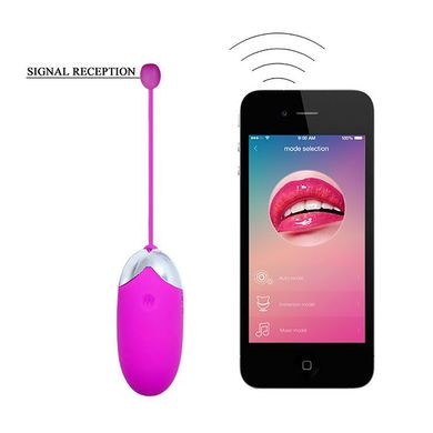 Funnytoys Vibroei Abner aus Silikon mit Smartphone Control - ber APP gesteuert (Android 