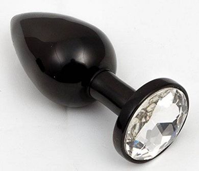 Analplug Schwarzer Aluminium Anal Plug