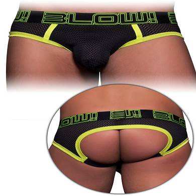 Andrew Christian - BLOW! Mesh Locker Room Jock - Schwarz