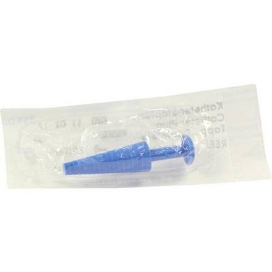 KATHETER Stöpsel steril blau 1St PZN 254887