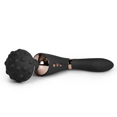 Vive Shiatsu Wand Vibrator - Schwarz
