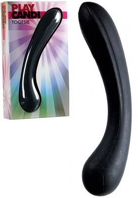 17,5 x 2 - 4 cm Dildo Play Candy Tootsie black